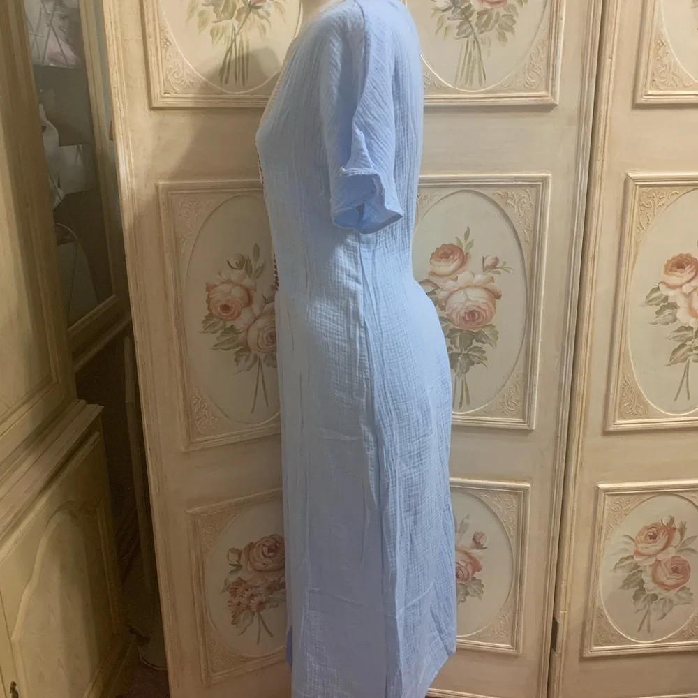 Cotton Island, dress / beach cover - Picture 2 of 10